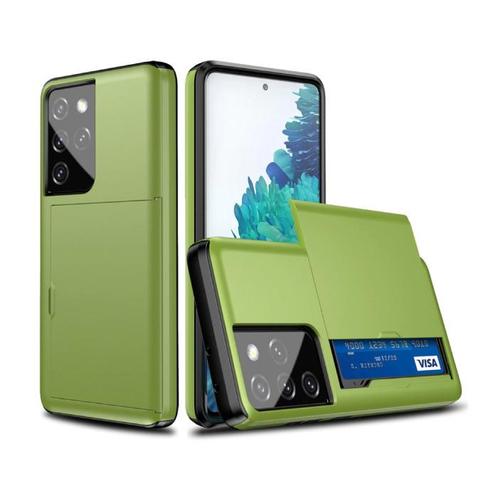 Samsung Galaxy S6 Edge - Wallet Card Slot Cover Case Hoesje, Telecommunicatie, Mobiele telefoons | Hoesjes en Screenprotectors | Samsung