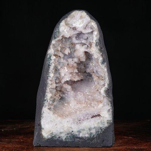 Amethist en Agaath geode – Natuurlijke Kristalkolom Amethist, Verzamelen, Dierenverzamelingen