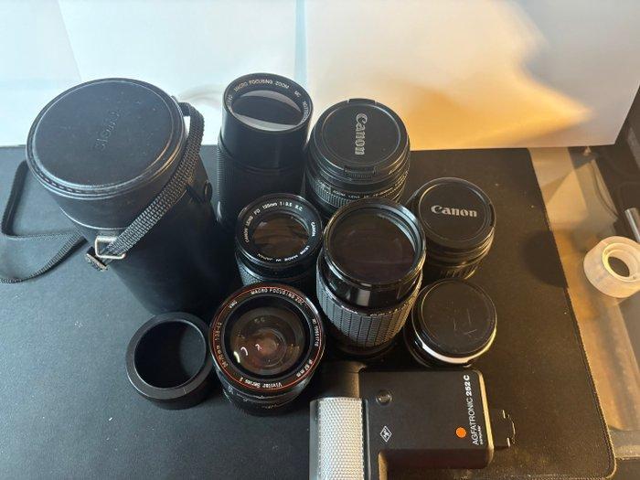 Canon, Vivitar, Sigma, Agfa 7 Objetivas e Acessórios, TV, Hi-fi & Vidéo, Appareils photo analogiques