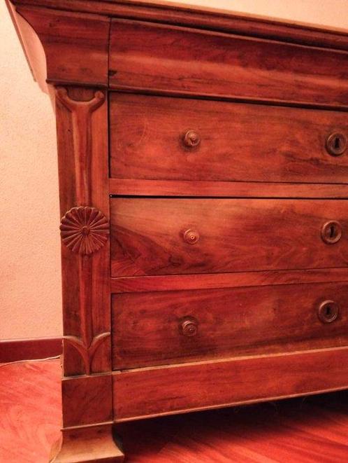 Credenza - hard hout - Massief hout van de jaren 90, Antiek en Kunst, Antiek | Overige Antiek