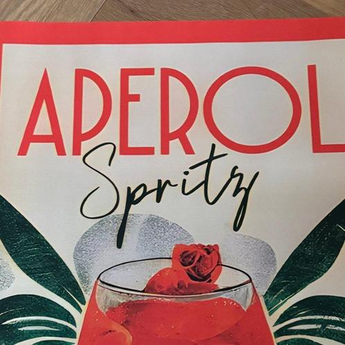 Luigi & Silvio Barbieri - Aperol Spritz Poster, Antiek en Kunst, Kunst | Tekeningen en Fotografie