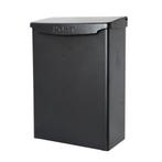 Brievenbussen aluminium B32 Brievenbus Zwart Brievenbussen, Tuin en Terras, Verzenden, Nieuw