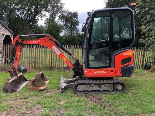 Veiling: Minigraver Kubota KX016-4 Diesel 9.6kW 2018, Zakelijke goederen, Machines en Bouw | Kranen en Graafmachines, Ophalen