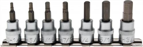 Bgs Technic Bit set, Inbus 3/8, 7 delig INCH, Autos : Divers, Outils de voiture, Envoi