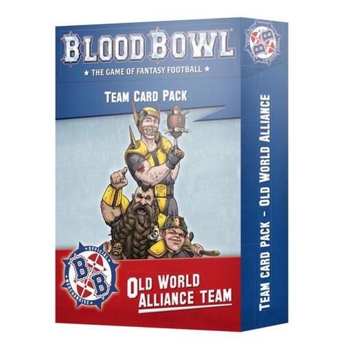 Blood Bowl Old World Alliance Team Card Pack (Warhammer, Hobby & Loisirs créatifs, Wargaming, Enlèvement ou Envoi