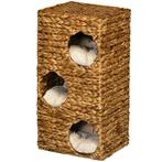 TRUUSK Krabton 76 cm Hoog - 3 Grotten - Wasbaar Kussen - Kra, Dieren en Toebehoren, Verzenden, Nieuw