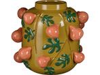 Mica Decorations Melika Vaas - H34 x Ø37 cm - Keramiek -, Verzenden, Nieuw