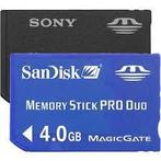 Sony Memory Stick Pro Duo 4GB MagicGate Blauw, Ophalen of Verzenden, Zo goed als nieuw