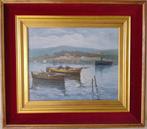 Antonio Migliardi (1913-1985) - Barche a Posillipo