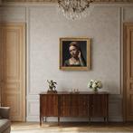 Le Yack - La jeune dame au voile d’or - Hand signed