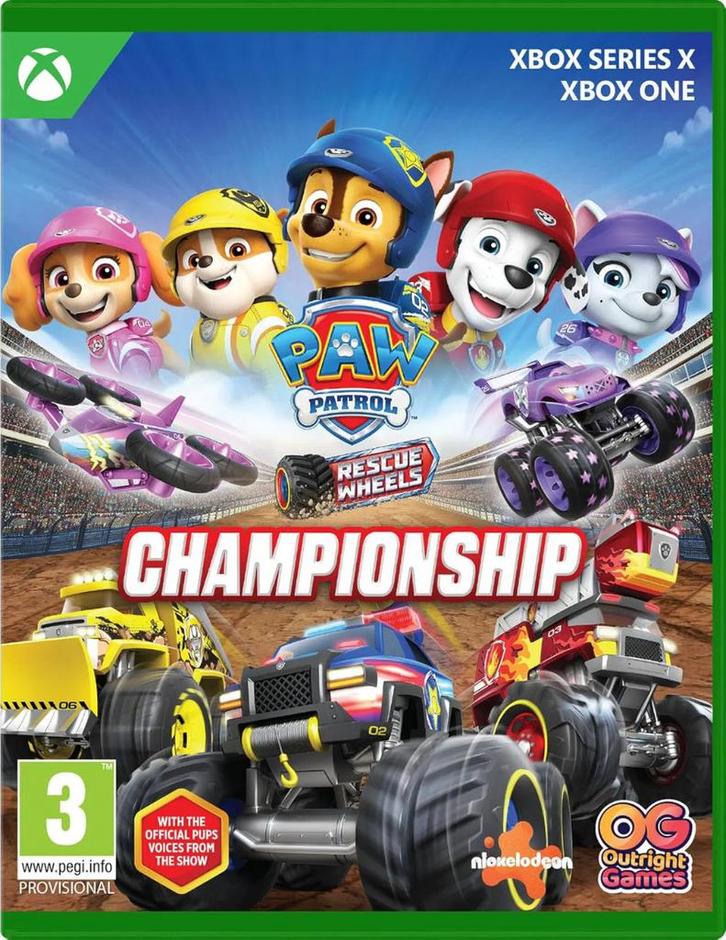 PAW Patrol Rescue Wheels Championship-Standaard (Xbox Series, Games en Spelcomputers, Games | Xbox Series X en S, Ophalen of Verzenden
