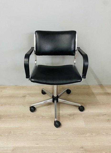 Chaise - Métal, Cuir, Caoutchouc, Antiek en Kunst, Kunst | Designobjecten