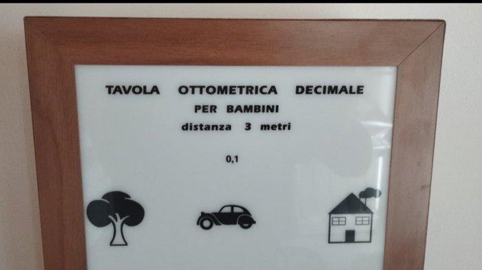 Medisch optisch instrument - 1960-1970 - Italië - CSO, Antiek en Kunst, Antiek | Wandborden en Tegels