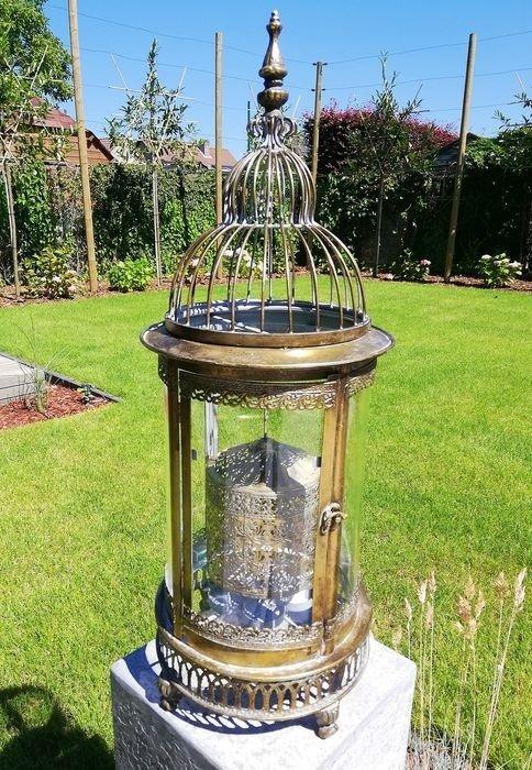 Lantaarn - Glas, Metaal, Antiek en Kunst, Kunst | Designobjecten