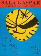Joan Miró, (after) - Sala Gaspar Barcelona - Maig - 1973, Antiek en Kunst, Kunst | Tekeningen en Fotografie