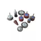 WEBER TOOLS Set borstel- en schuurschijven 10-delig, Ophalen of Verzenden, Nieuw