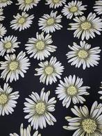 Tissu fleur marguerite Floral - 480 x 150 cm - Coton - Fin