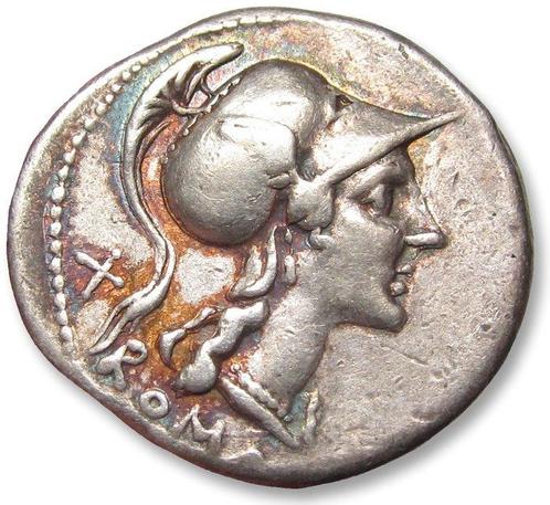 République romaine Denarius anonymous issue, Rome mint, Postzegels en Munten, Munten | Europa | Niet-Euromunten
