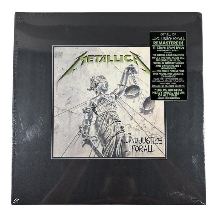 Metallica And Justice For All (Remastered Deluxe Box Set), Cd's en Dvd's, Vinyl | Overige Vinyl, Verzenden