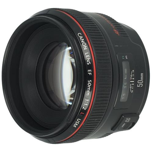 Canon EF 50mm F/1.2 L USM occasion (incl. BTW), Audio, Tv en Foto, Foto | Lenzen en Objectieven, Zo goed als nieuw, Verzenden