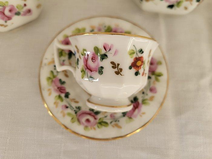 Porcelaine de Paris - Kop en schotel - service a thé, Antiek en Kunst, Antiek | Glaswerk en Kristal