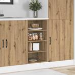 vidaXL Onderkast Riga 40x44,5x81,5 cm bewerkt hout, Verzenden, Nieuw