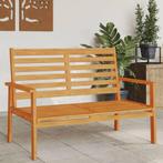 vidaXL Tuinbank 120 cm massief acaciahout, Tuin en Terras, Verzenden, Nieuw