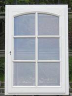 afrormosia houten raam , chassis , kozijn , venster 92 x 133, Doe-het-zelf en Bouw, Raamkozijnen en Schuifdeuren, 75 tot 150 cm