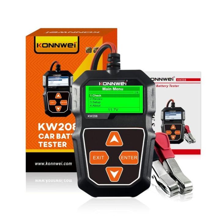 Batterij accu tester auto motor accutester uitlezen 12v 12vo, Auto diversen, Auto-accessoires, Nieuw, Verzenden