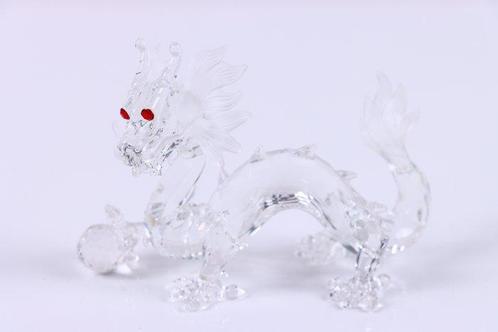 Figure - Swarovski - Jaarstuk Draak 1997 (Boxed +, Antiek en Kunst, Curiosa en Brocante