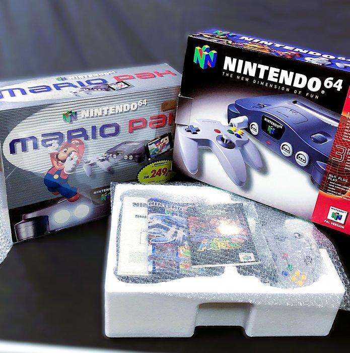 Nintendo - Nintendo 64 - Complete Set Nintendo 64 Mario Pak, Games en Spelcomputers, Spelcomputers | Overige Accessoires
