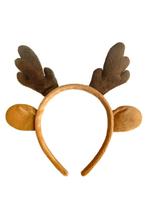 Haarband Rendier Bruin Diadeem Gewei Hert Ree Eland Kerst Ru, Kleding | Dames, Nieuw, Ophalen of Verzenden