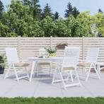 vidaXL Stoelkussens 4 st 50x50x7 cm oxford stof beige, Huis en Inrichting, Woonaccessoires | Kussens, Verzenden, Nieuw