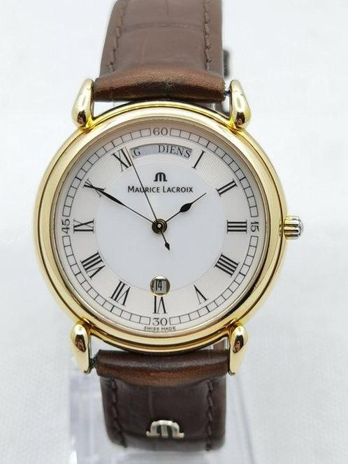 Maurice Lacroix - Les Classiques Day/Date Big Mens Dress, Handtassen en Accessoires, Horloges | Heren