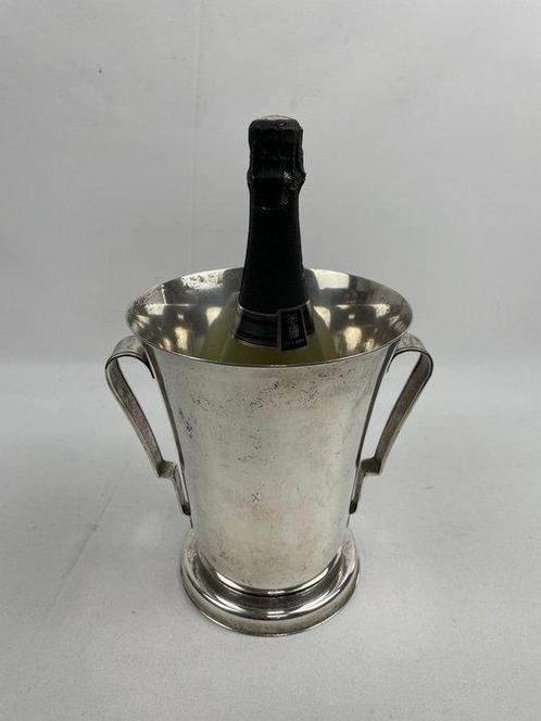 Art Deco - Champagne cooler / wine cooler - Herstellerpunze, Antiek en Kunst, Kunst | Designobjecten