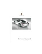 2006 PORSCHE CAYMAN S HARDCOVER BROCHURE GERMAN, Livres