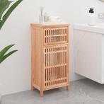 vidaXL Badkamerkast 42x29x82 cm massief walnotenhout, Huis en Inrichting, Kasten | Overige, Verzenden, Nieuw