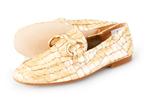 Frank Loafers in maat 35 Beige, Kleding | Dames, Verzenden, Beige, Overige typen, Zo goed als nieuw