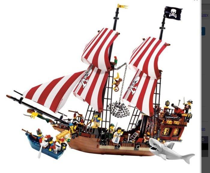 Lego Set - 6243 - Pirates - Brickbeards Bounty, Kinderen en Baby's, Speelgoed | Duplo en Lego