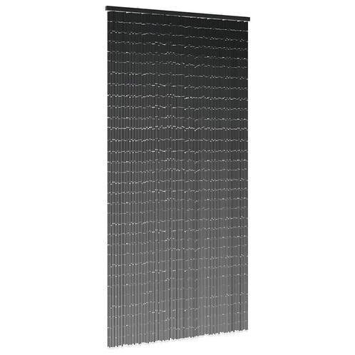 vidaXL Insectengordijn 100x220 cm bamboe donkergrijs, Doe-het-zelf en Bouw, Deuren en Vliegenramen, Nieuw, Verzenden
