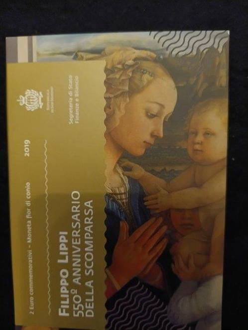 San Marino. 2 Euro 2019 Filippo Lippi  (Zonder, Postzegels en Munten, Munten | Europa | Euromunten