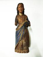 Spanish Colonial, 18e - Our Lady of Sorrows, Dolorosa, Antiquités & Art