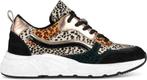 PS Poelman Sneakers Suède met Furry Luipaard Print en Met.., Verzenden, Nieuw