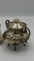 Suikerpot (3) - .800 zilver, Antiek en Kunst