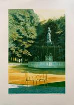Emile Deschler (1910-1991) - La fontaine du parc