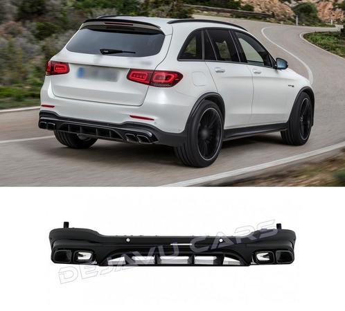 Facelift GLC63 AMG Look Diffuser voor Mercedes Benz GLC X253, Auto diversen, Tuning en Styling, Ophalen of Verzenden