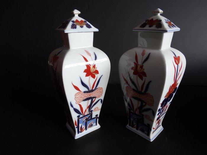 Vista Alegre - Apothekerspot (2) - Porselein - Potes Vista, Antiek en Kunst, Antiek | Glaswerk en Kristal