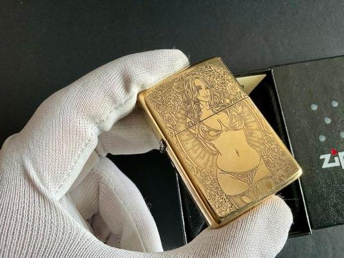 Zippo - Sexy girl - Zonder Minimumprijs - Zakaansteker -, Verzamelen, Rookartikelen, Aanstekers en Luciferdoosjes