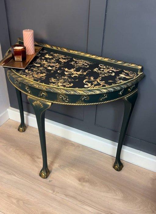 Wandtafel - Canvas, Eik - Luxe console, Huis en Inrichting, Overige Huis en Inrichting