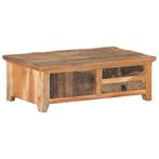 vidaXL Salontafel 90x50x31 cm massief gerecycled hout, Huis en Inrichting, Verzenden, Nieuw